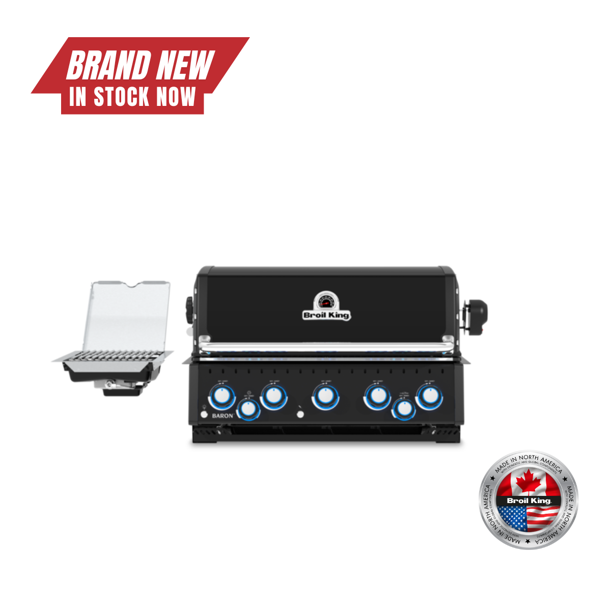 Broil King Baron 590 IR Shadow Built-In