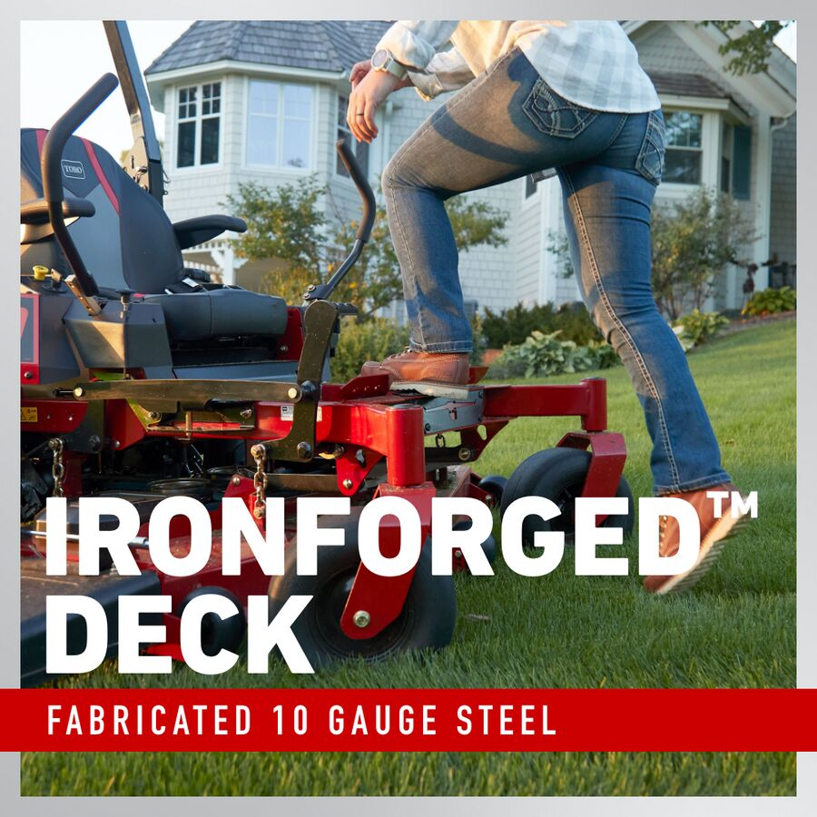 Toro Titan Max 60" IronForged Deck 26HP V-Twin Gas Dual Hydrostatic Zero Turn Riding Mower - Image 4