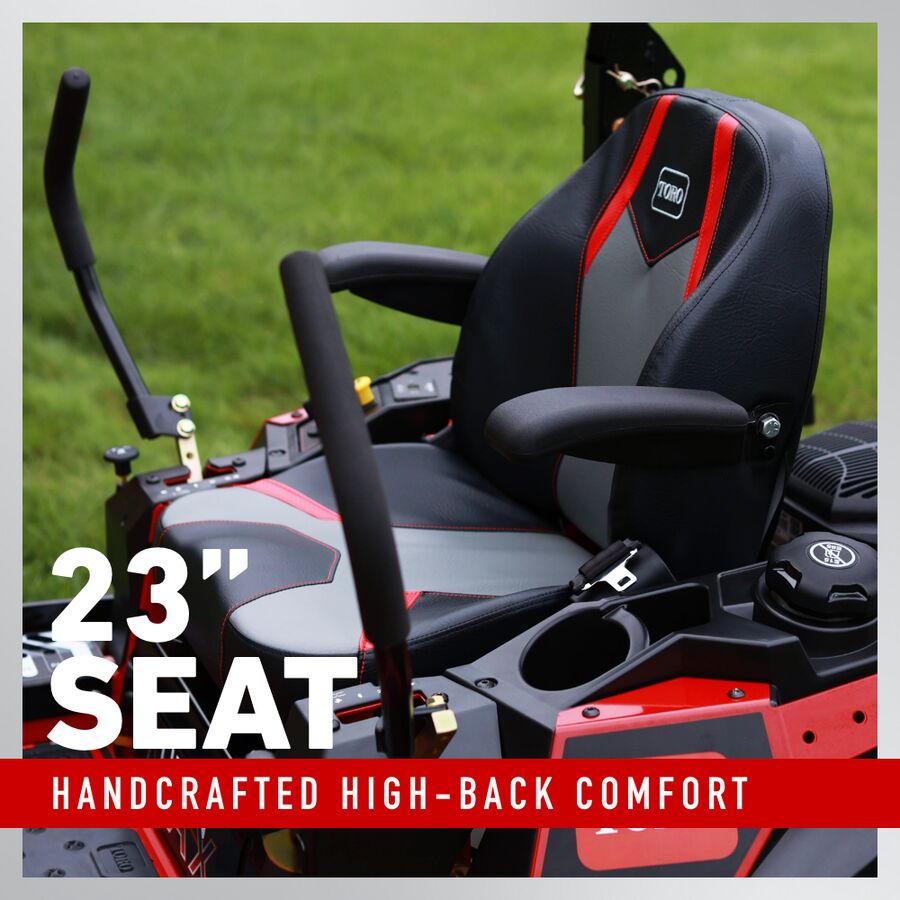 Toro Titan Max 60" IronForged Deck 26HP V-Twin Gas Dual Hydrostatic Zero Turn Riding Mower - Image 5