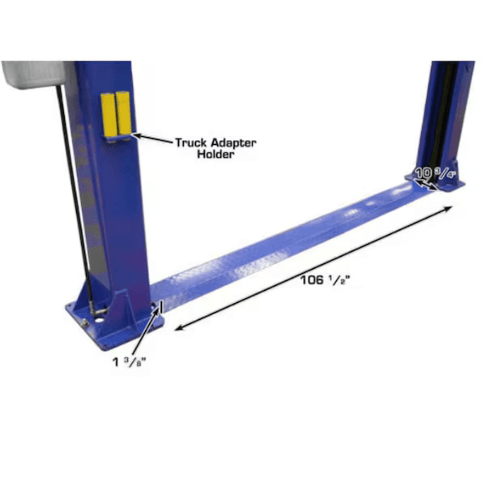 9000 LB Baseplate 2-Post Lift – Atlas 9KBPX - Image 4