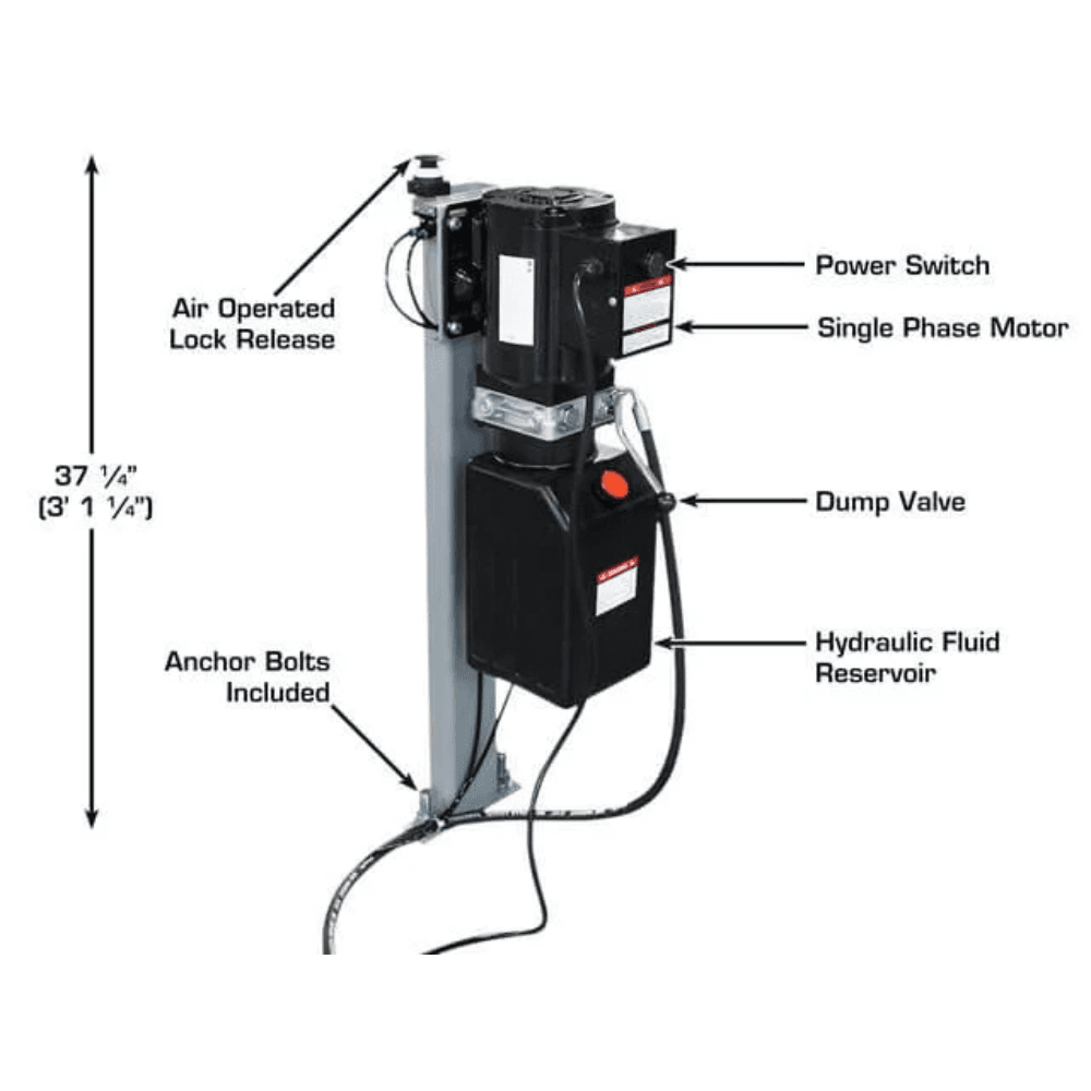 BendPak LR-60 Low-Rise Lift – 6,000 lb. Capacity - Image 4