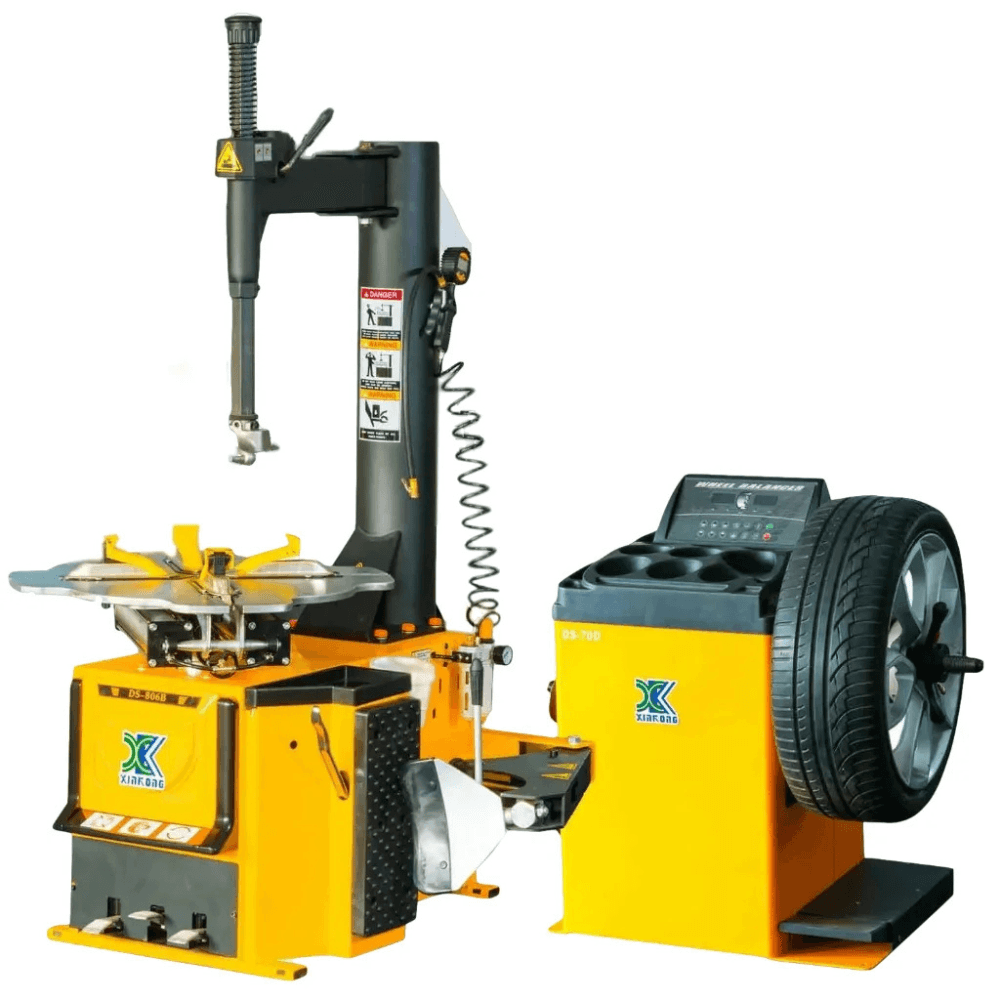 1.5 HP Tire Changer Wheel Balancer Machine Combo Rim Clamp 14″-28″ - Image 6