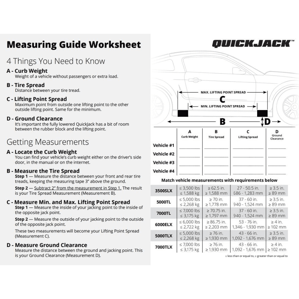 QuickJack 7000TLX Extended-Length Portable Lift – 7,000 lbs Capacity - Image 8