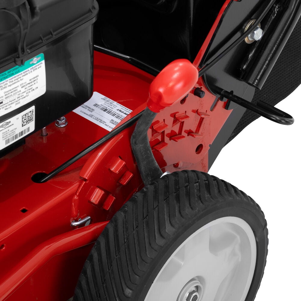 Troy-Bilt 3-N-1 Self-Propelled RWD Gas Lawn Mower, 195cc Engine - Image 4